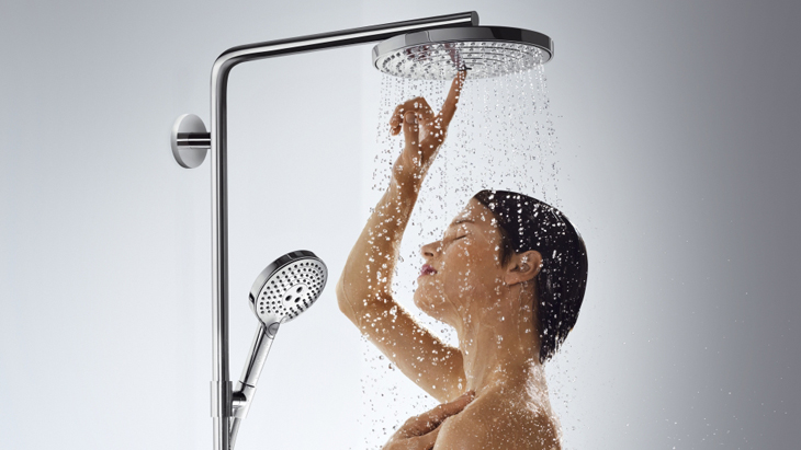 Hansgrohe Select przycisk